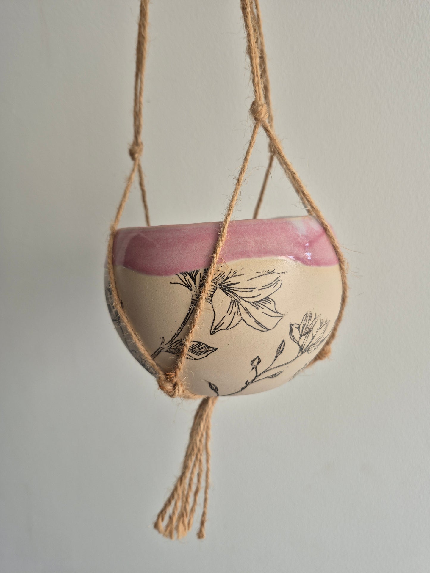 Hangende plantenpot bloemen